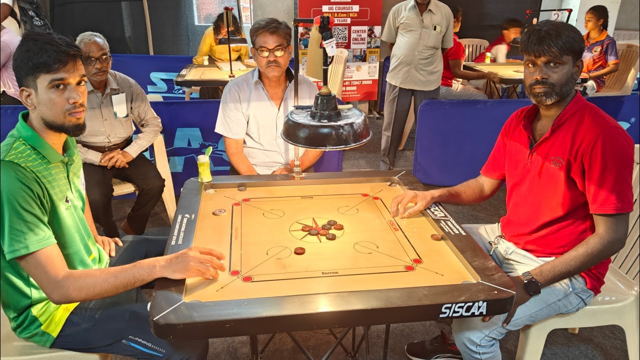 CARROM MEN SINGLES SF-2 | ABDUL ASIF VS SUNDAR | ANNUAL CARROM TOURNAMENT -2024 IN YMCA ASHOK NAGAR