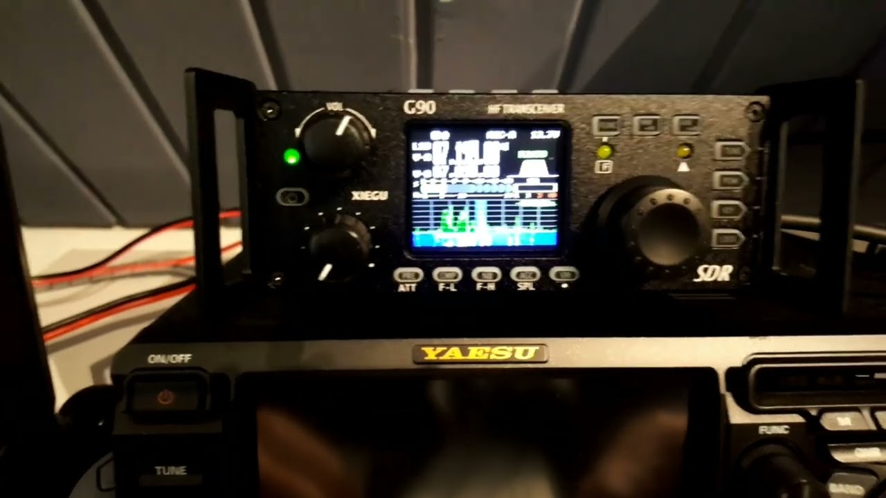 Xiegu G90 im Funkbetrieb