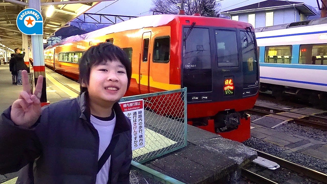 初詣 の帰りは特急 日光 で帰りました【がっちゃんの電車で行こう！シリーズ】