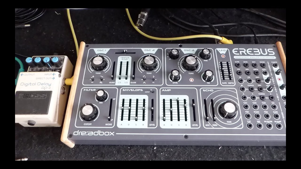 Dreadbox Erebus v3 & Boss DD3 Digital Delay