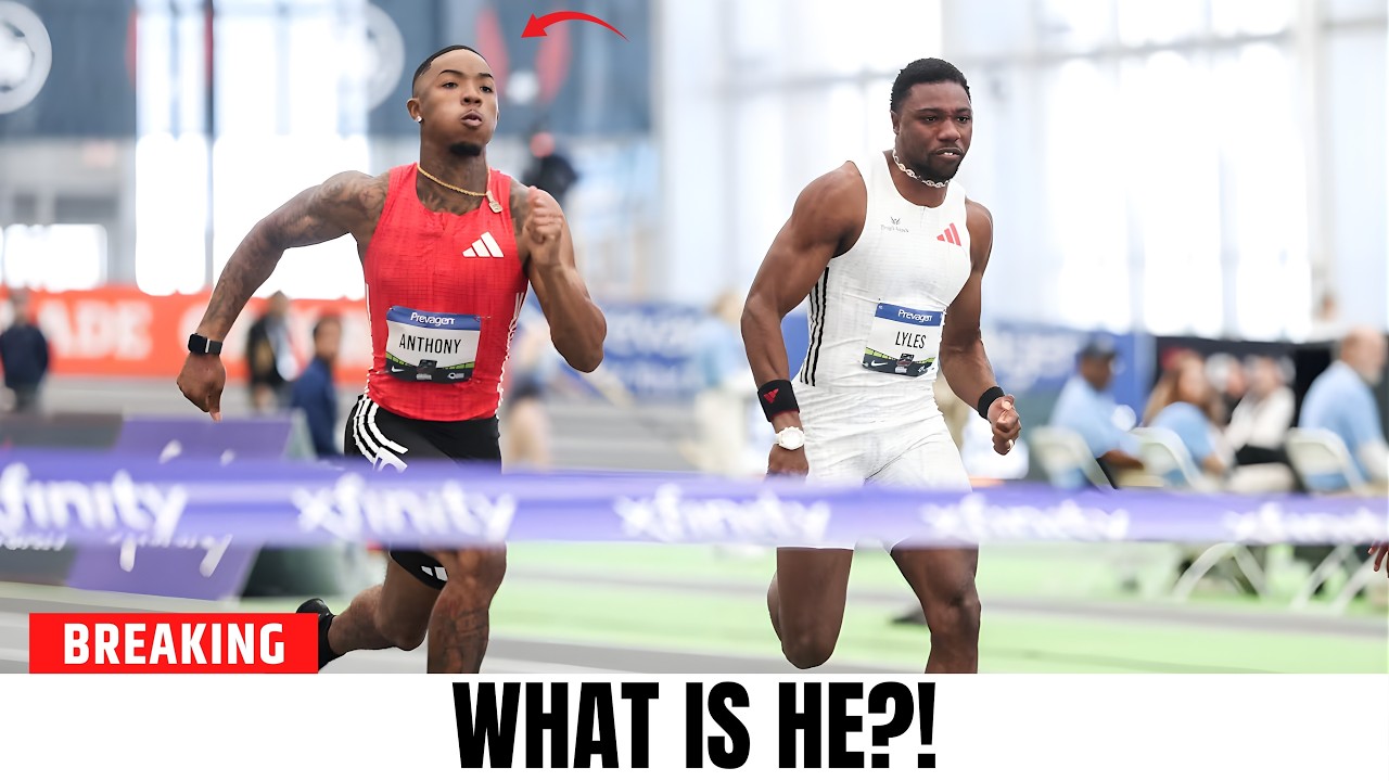 Jordan Anthony Stuns Noah Lyles with Ice Cold Confidence!