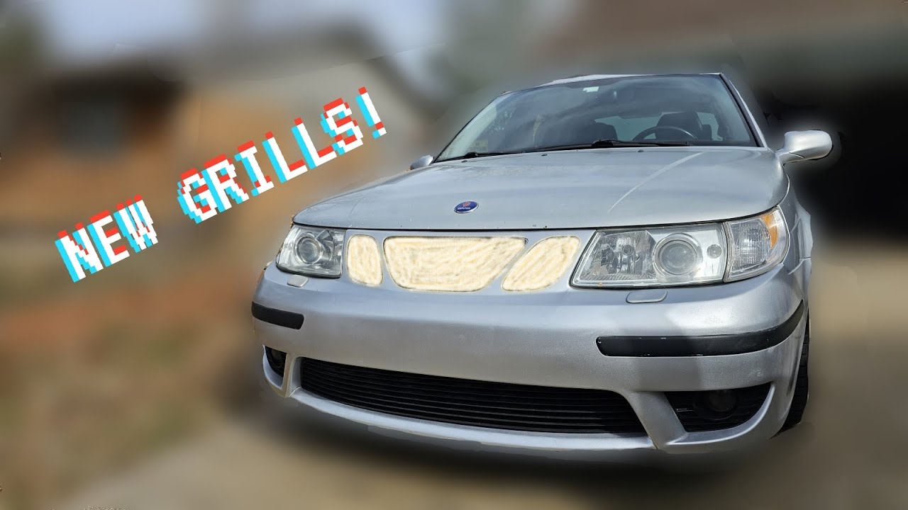 DIY Grills For My SAAB 9-5 | Restoring The Front End Part I