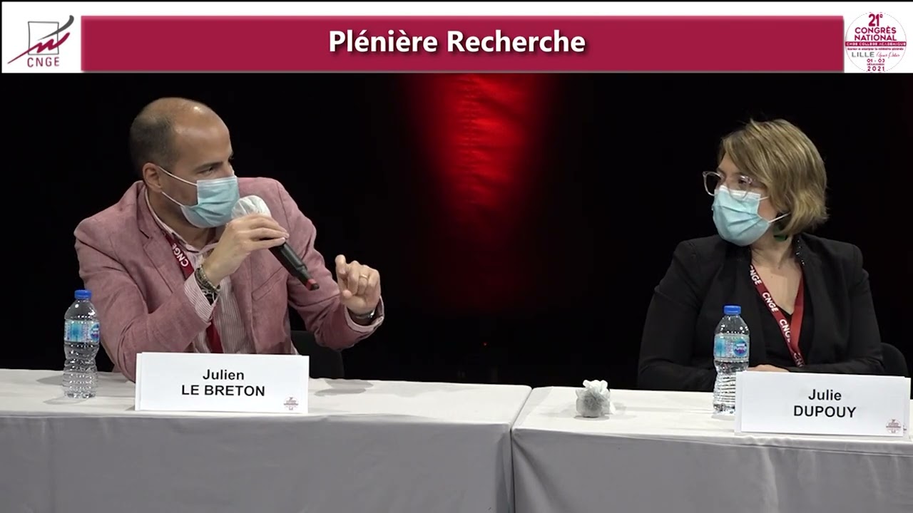 Plénière Recherche Antoine Magnan