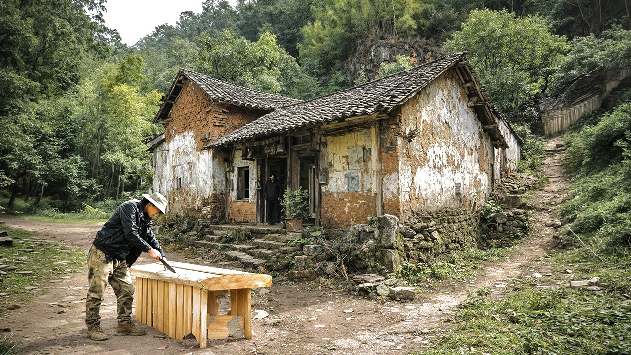 A Talented Father Transformed an Old House Into a Beautiful Paradise for His Family