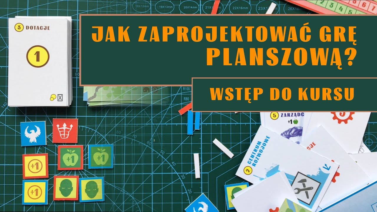 Jedyny w Polsce kurs projektowania gier planszowych
