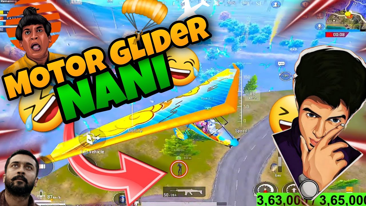 GLIDER NANI #bgmi #bgmilive #madanop #madan #bts