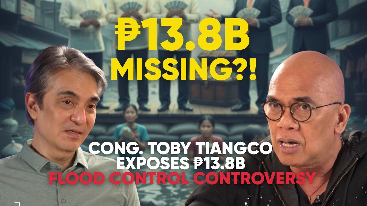 Cong. Toby Tiangco Exposes ₱13.8 BILLION Flood Control Controversy | Boy Abunda Interview