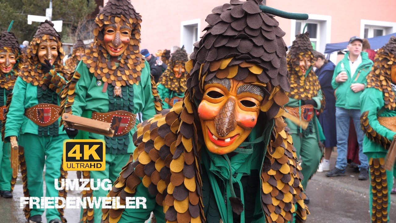 Fasnet Umzug in Friedenweiler Teil 1