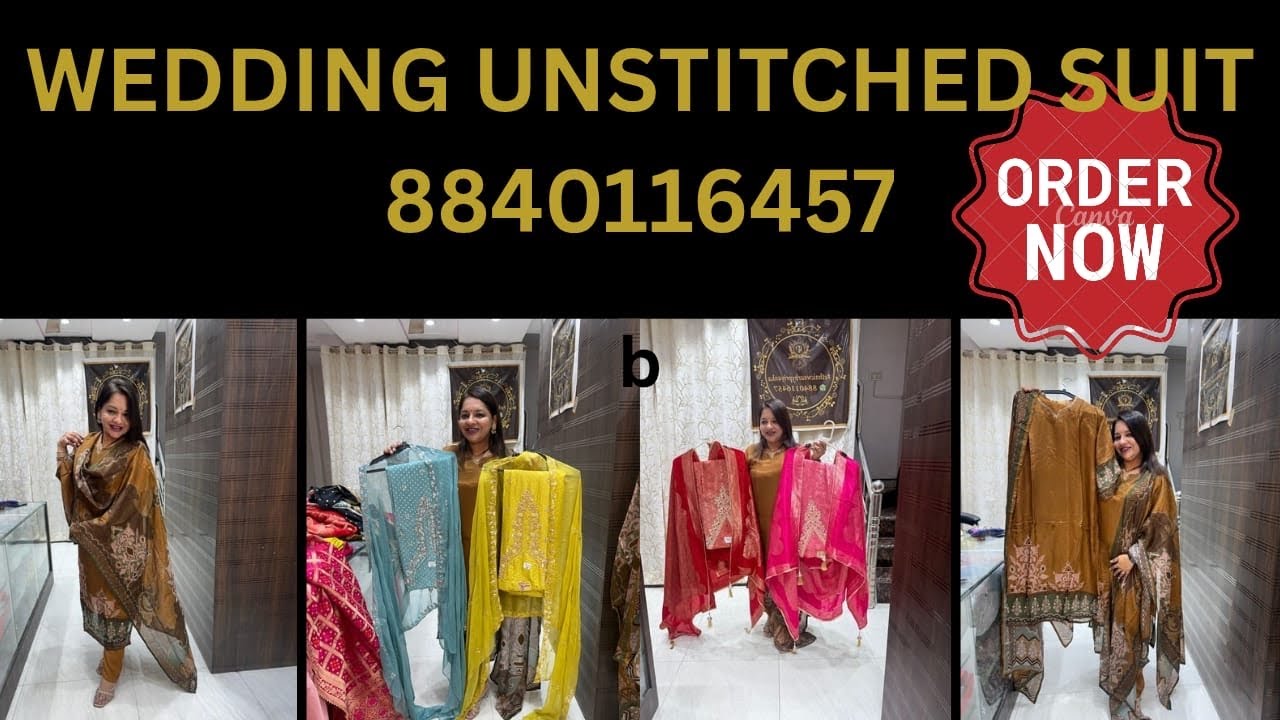 WEDDING UNSTITCHED SUIT COLLECTION 8840116457 