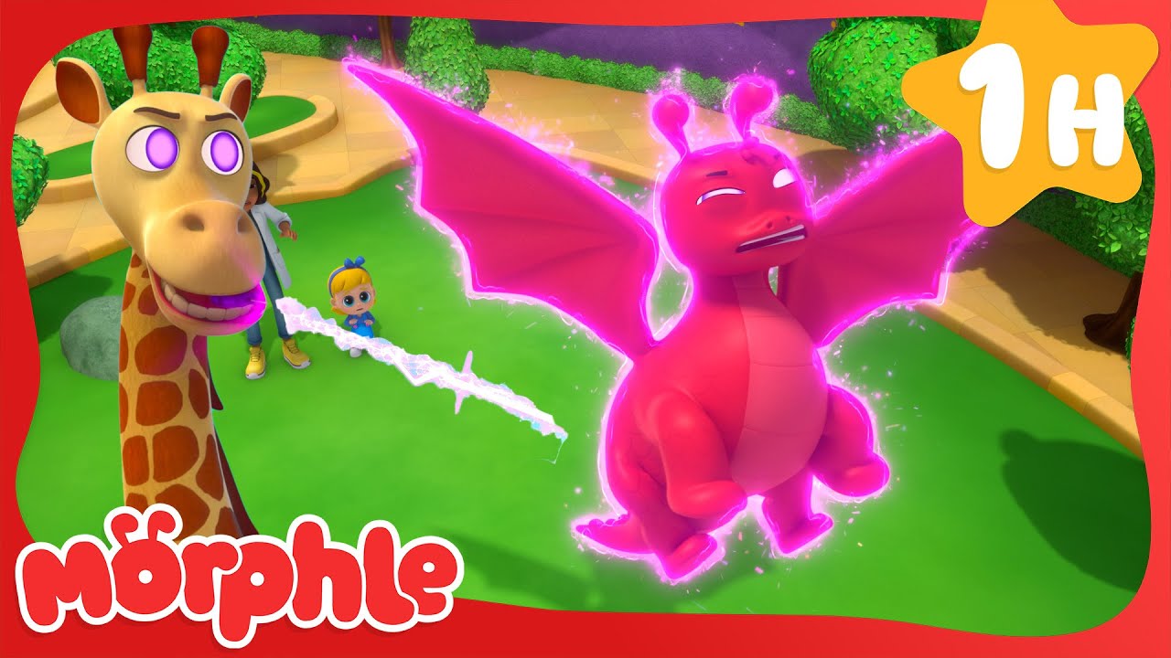 Animal Hypno Mixup | My Magic Pet Morphle | Morphle Dinosaurs | Cartoons for Kids