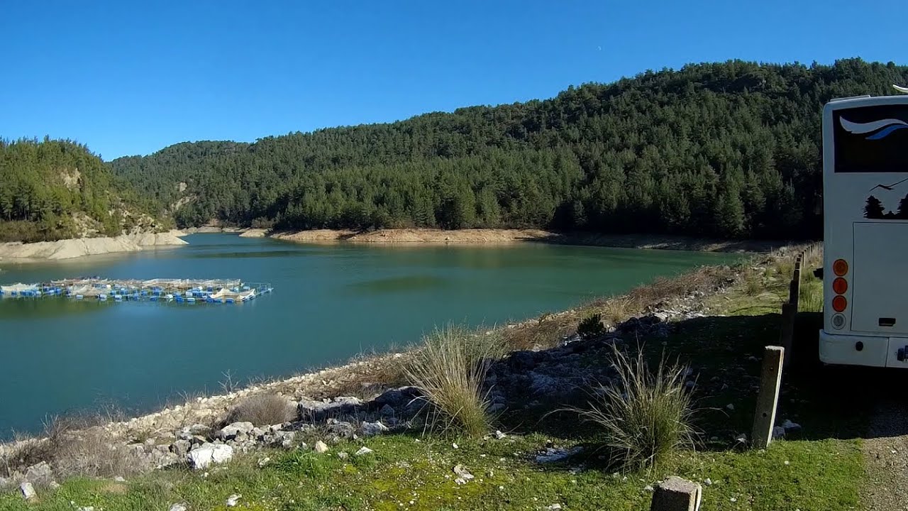 KARAVANLA HATİPLER GÖLETİ'NDEYİM- İzinsiz Girilmez