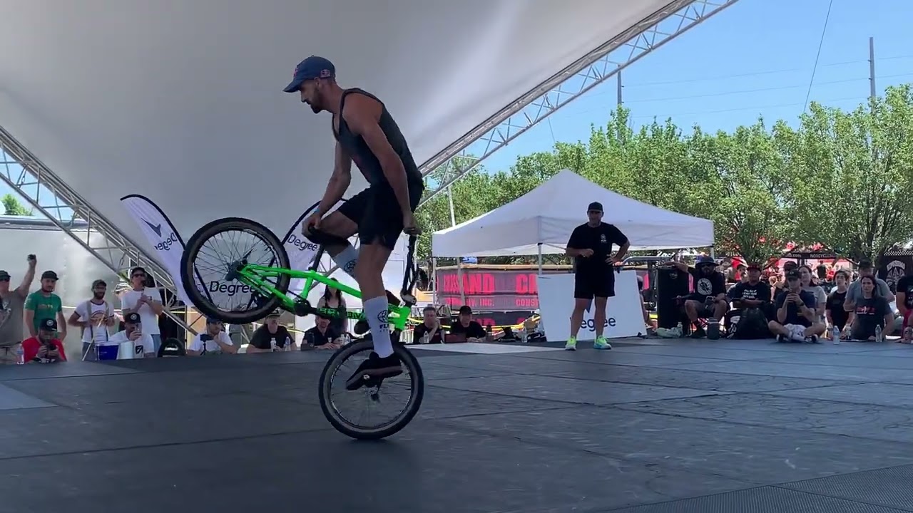 2nd Place Pro Flatland - Terry Adams, Bentonville Bike Fest 2022