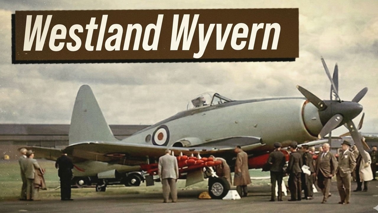Westland Wyvern: британский самолет-носитель, на создание которого ушло 9 лет.