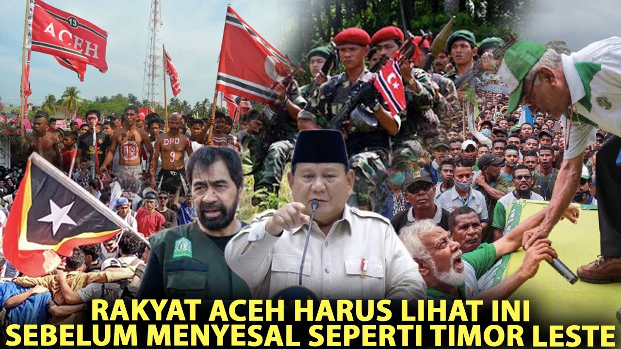 REFERENDUM BUKAN SOLUSI! Begini Nasib Aceh Jika Ngotot Ingin Pisah dari NKRI, Lihatlah Timor Leste