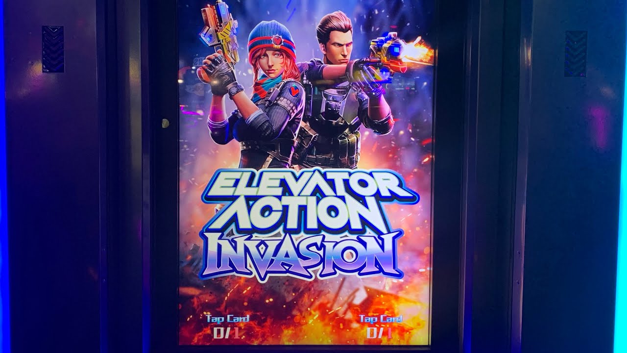 Elevator Action: Invasion (Arcade) Playthrough 