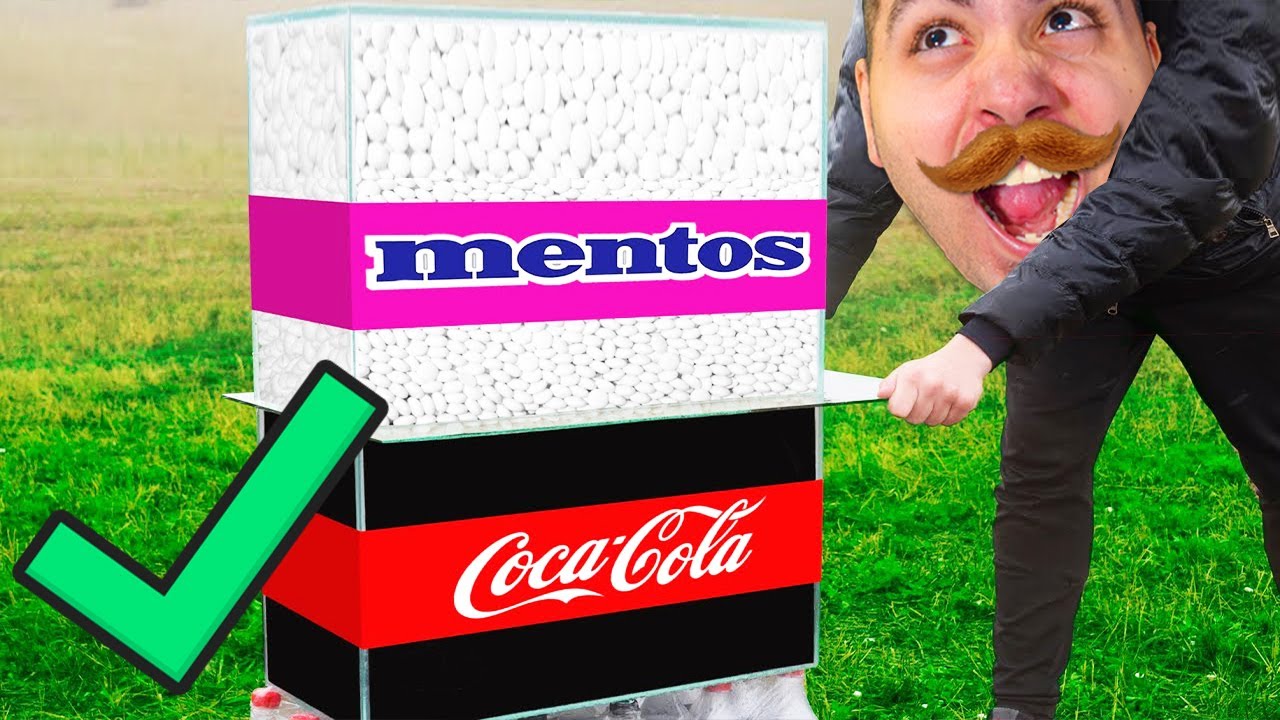 COCA COLA + MENTHOS!! VERSIONE FINALE!!