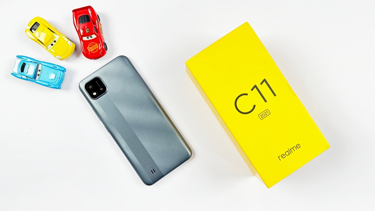 Realme C11 2021 Unboxing & Hands On | Design, New Setup, Mini Drop Screen, 5000mAh