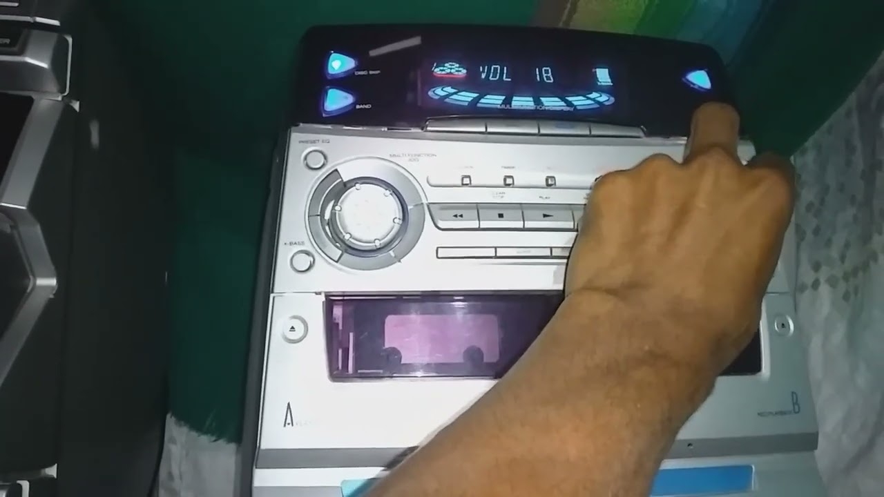 🔥Mini system gradiente energi 1200 x system cce md-k999 tocando juntos 🔥💪😃