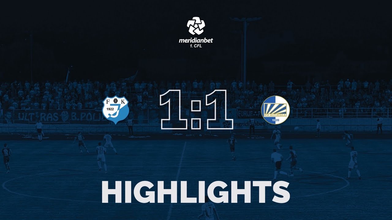 FK Jedinstvo - FK Sutjeska 1:1 (1:1) (Meridianbet 1. CFL R01/36)