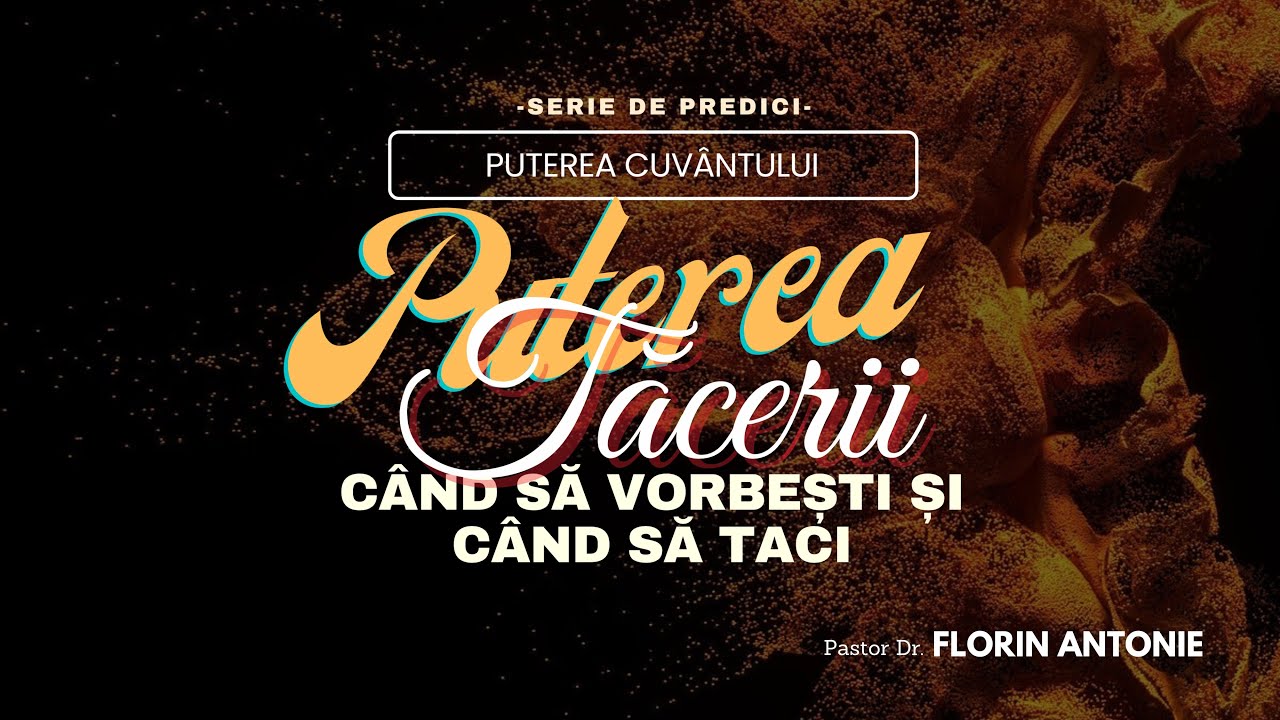 Puterea tăcerii - Când să vorbești și când să taci - Florin Antonie