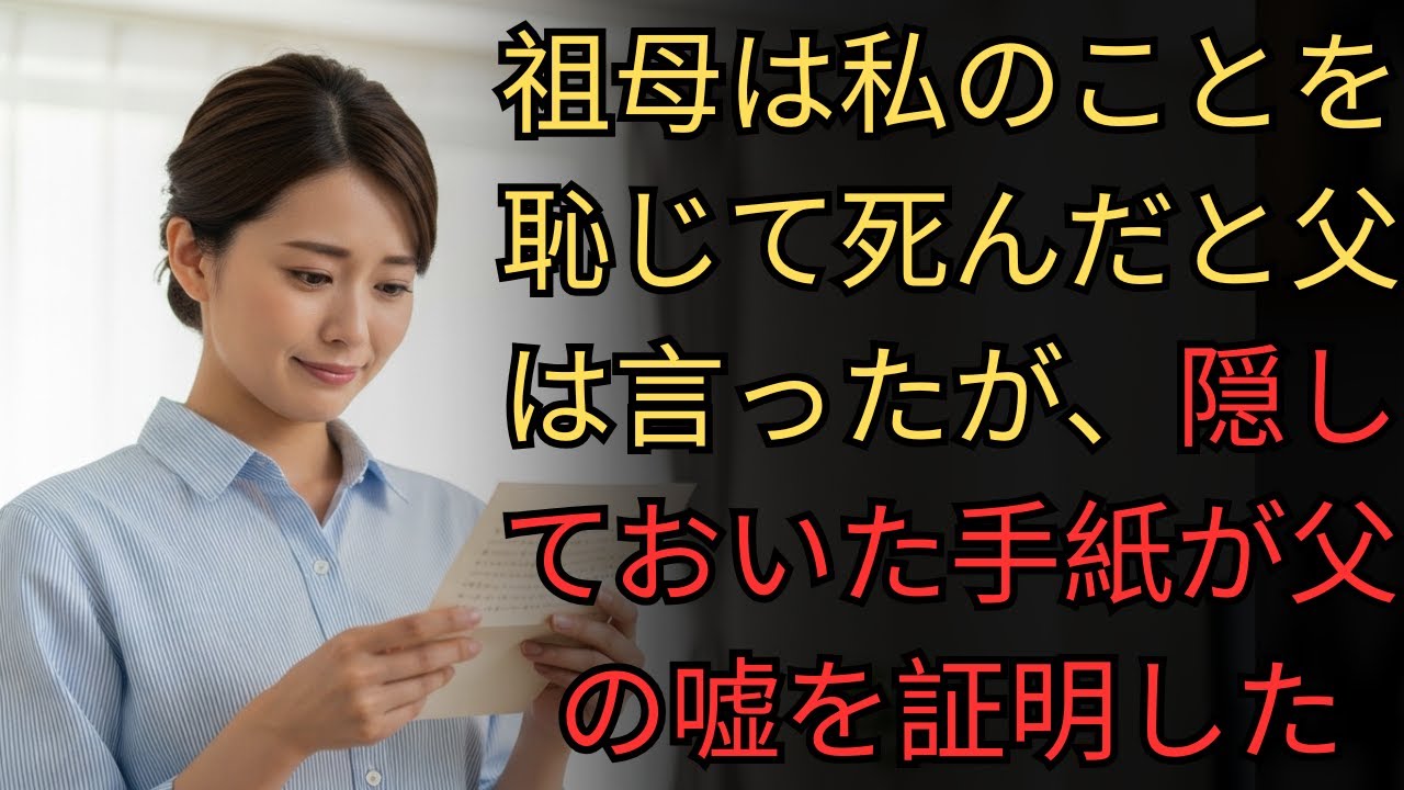 【スカッとする話】「お前は価値なし」と遺産4.5億円を横領した父。祖母が遺した手紙を手に、父の誕生会で全てを暴露した結果…