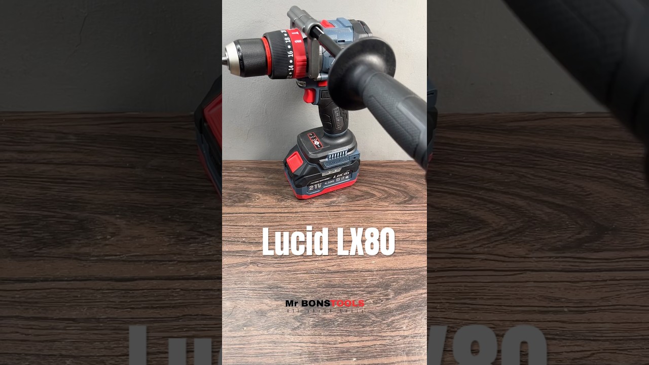 Lucid LX80 | Versi tertinggi Lucid Cordlessdrill !! #tools #mrbonstools #powertools
