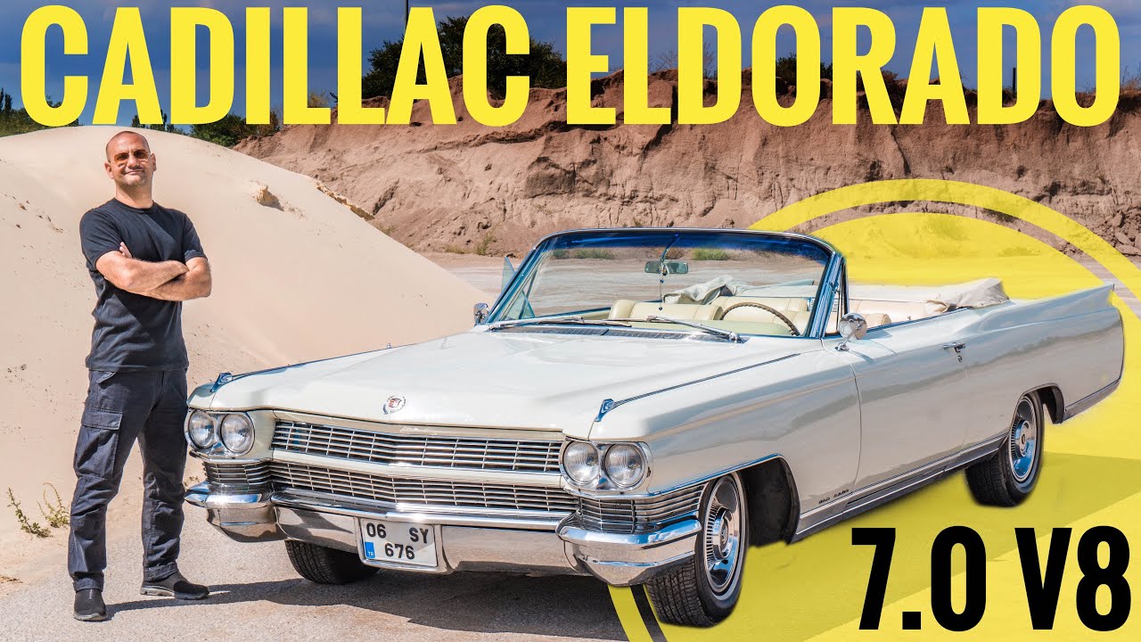 KLASİK | Cadillac Eldorado (1964); İpek gibi V8 Silindirli Beyaz Gelin