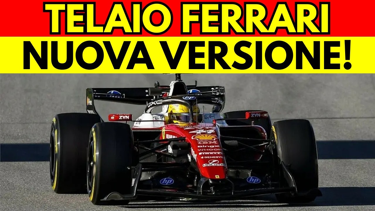 Strategia SEGRETA a Maranello: SUBITO il telaio aggiornato!