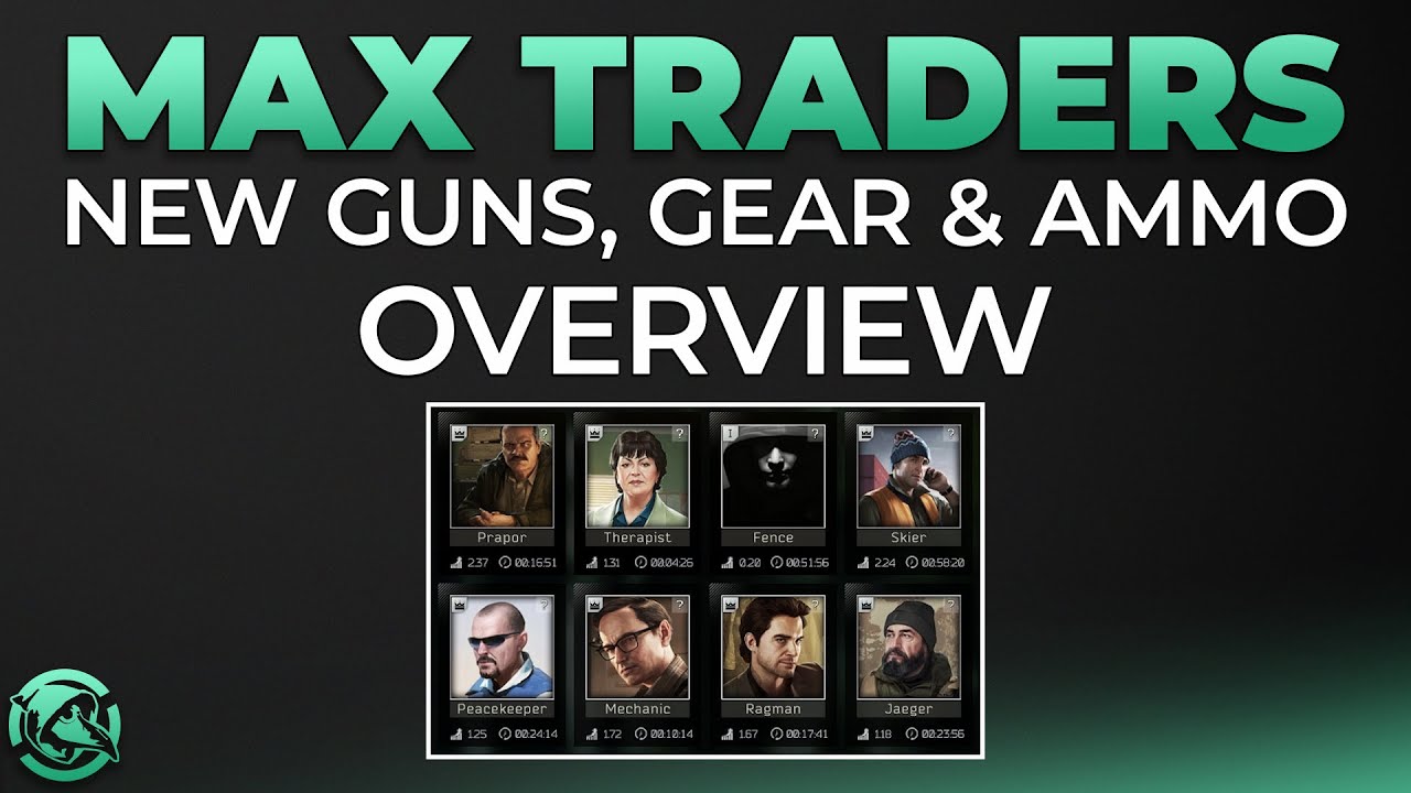 MAX Traders | New Guns, Gear & Ammo Overview - Escape from Tarkov