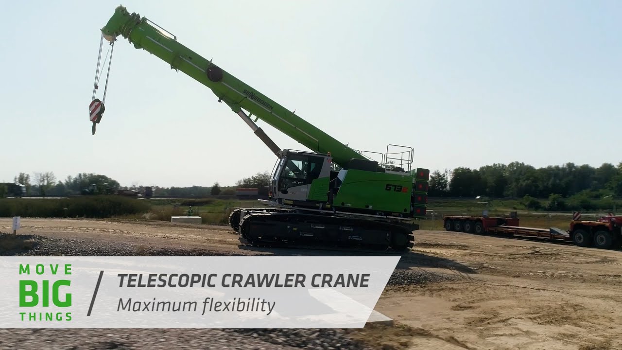 Telescopic crawler cranes - The crane concept for maximum flexibility