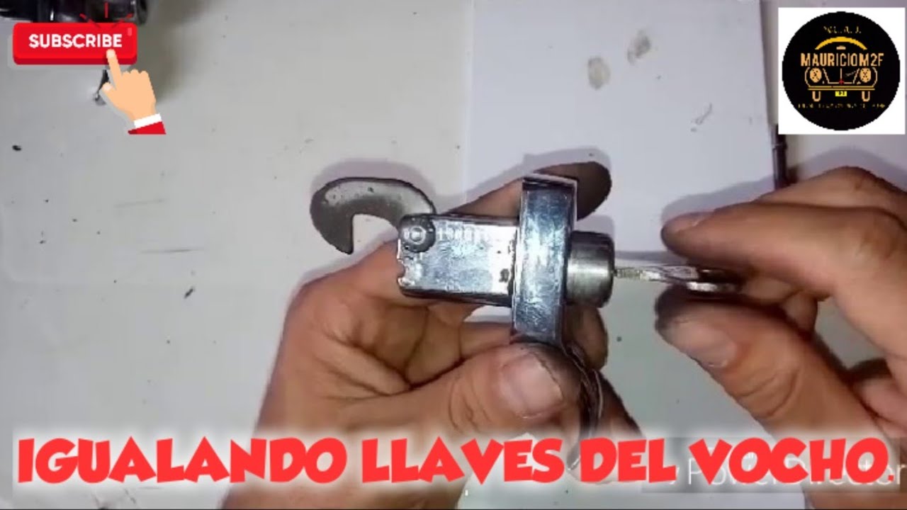 IGUALANDO LLAVES DEL VOCHO. (o\_!_/o) 🔧🔑🏁👍🏼🚨 #mauriciom2f  #vocho