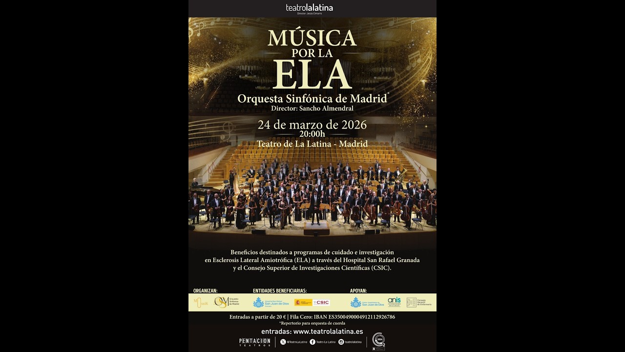 Música por la ELA. La música llega donde las palabras no pueden