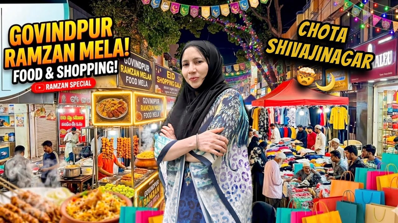 Govindpura Ramzan Night Market | Crazy Iftar Street Food in Bangalore! 😍@Bangalorekiyoutuber 