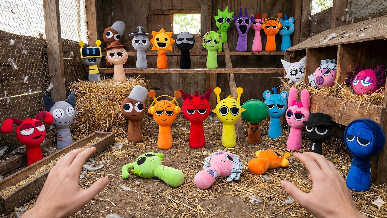 I Checked My Chicken Coop… 😨 Why Are All the Sprunki Hiding in the Nest?!