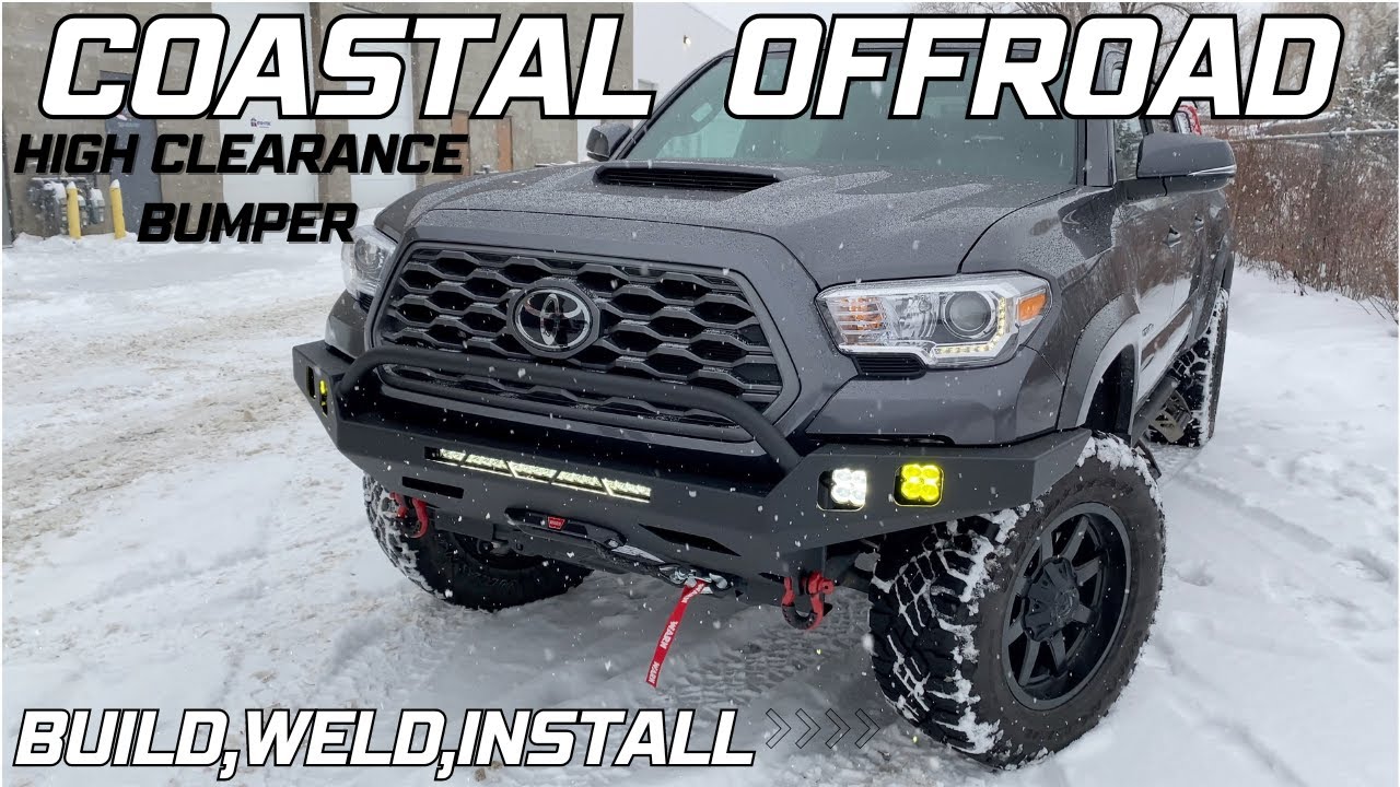 Build, Weld and Install Coastal Offroad High Clearance bumper on 3rd Gen Toyota Tacoma