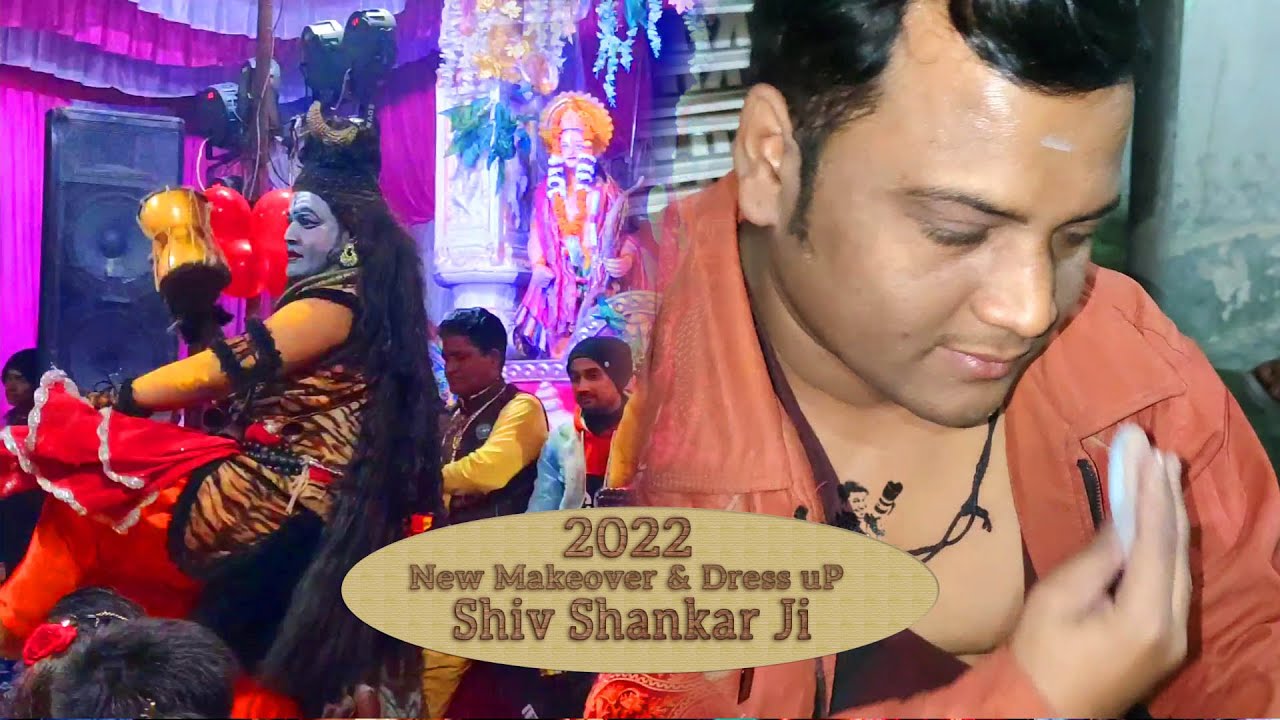 Full Makeover & Dress up | Shiv shankar ji jhanki makeup | Tinku Movies Videography | Vinit Krishna