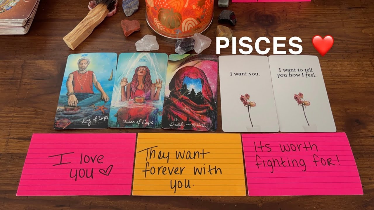 PISCES - What is HE/SHE hiding from you??! That they wanna give you the world. 🥺🥺❤️😭