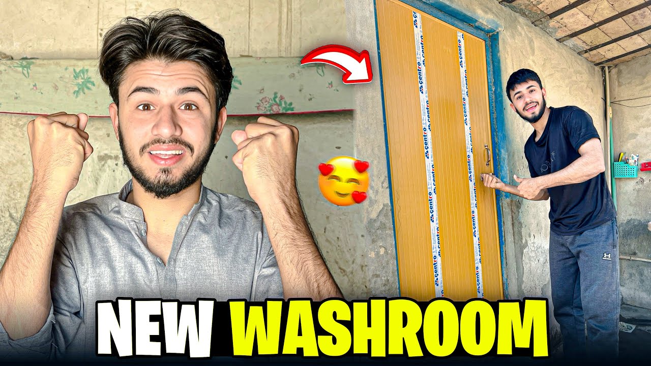 Bapu Na Washroom Ka New Door Lagwa Diya | Mohsin Khaandaan Vlogs