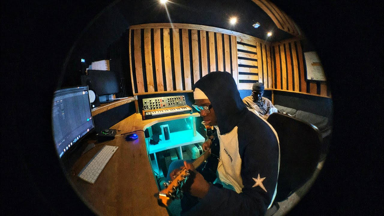 Studio session || Creating guitar loops for GB 🎤