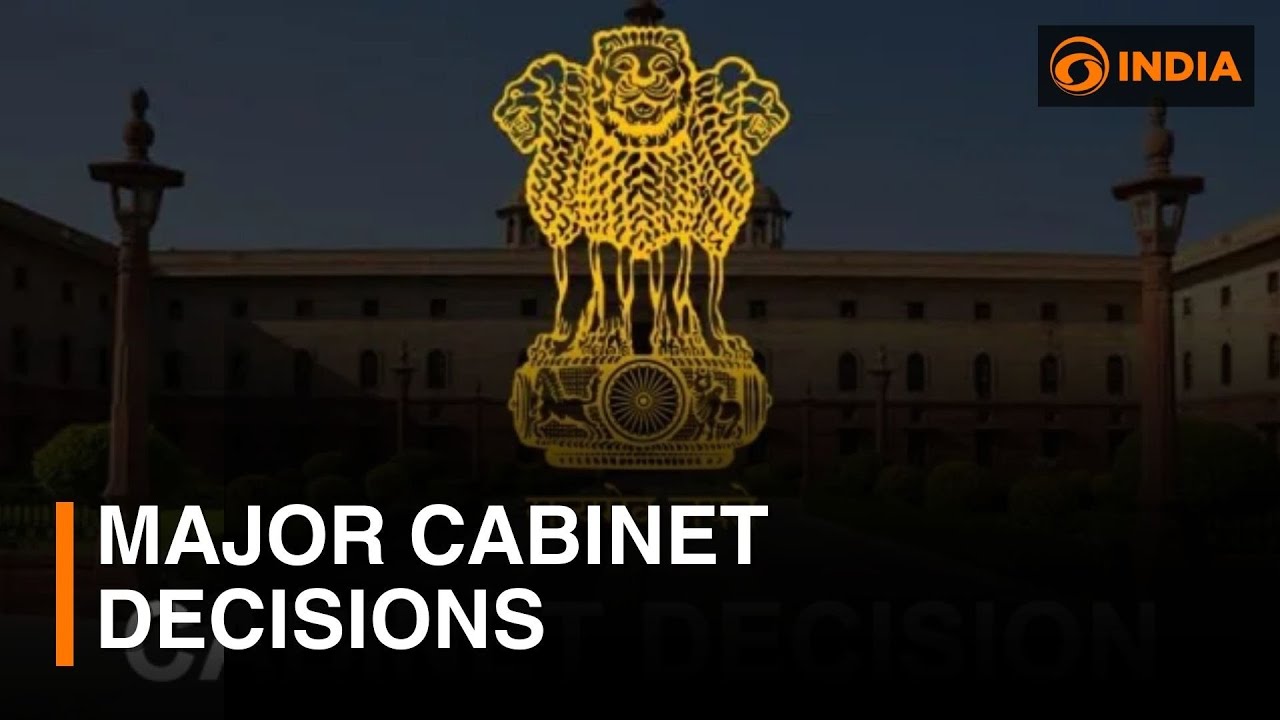 Major cabinet decisions | India-D.R. Economic &  Trade Committee approved | DD India