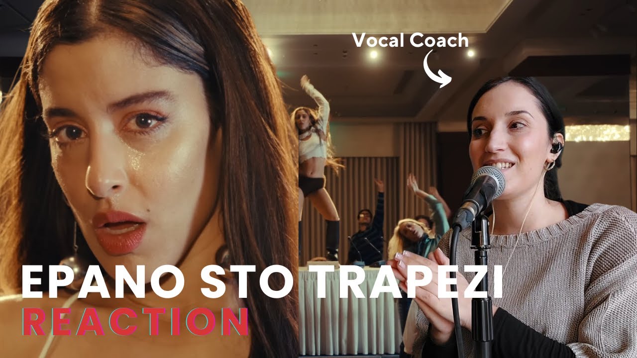 Vocal Coach Reacts to Marina Satti - Epano Sto Trapezi