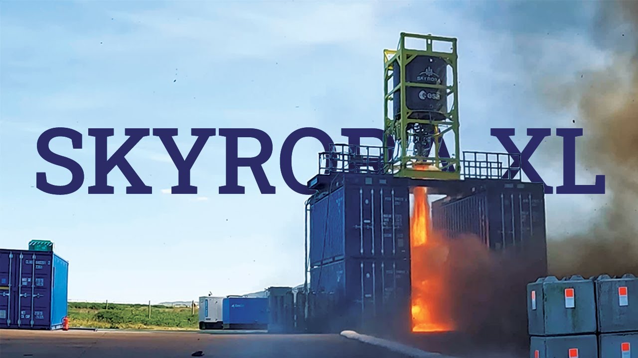 Scottish Launch Startup Skyrora Complete Skyrora XL Second-Stage Static Fire Test