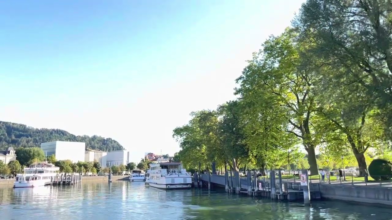 A Ferry Tour with friends in Lake Constance (Bodensee) from Bregenz 🇦🇹 to Lindau Germany 🇩🇪