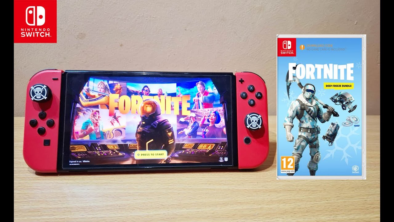 Fortnite Nintendo Switch OLED Gameplay (2025)