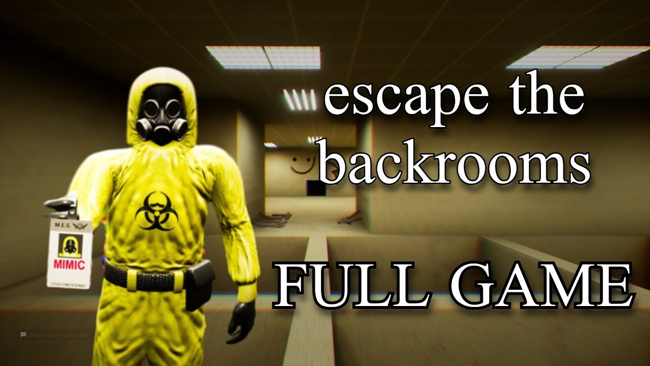 Escape The Backrooms Full Game 100% (Solo) - ALL Levels [FULL HD 60FPS] - No Commentary