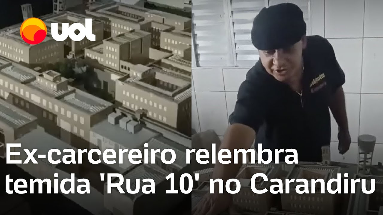 Ex-carcereiro relembra temida 'Rua 10' no Carandiru: 'Arena com corpos no chão'
