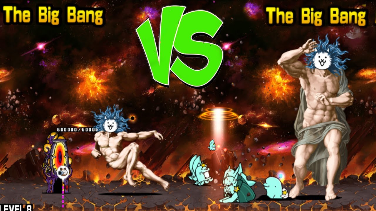 The Battle Cats - The Cat God VS Final Boss Giga - God