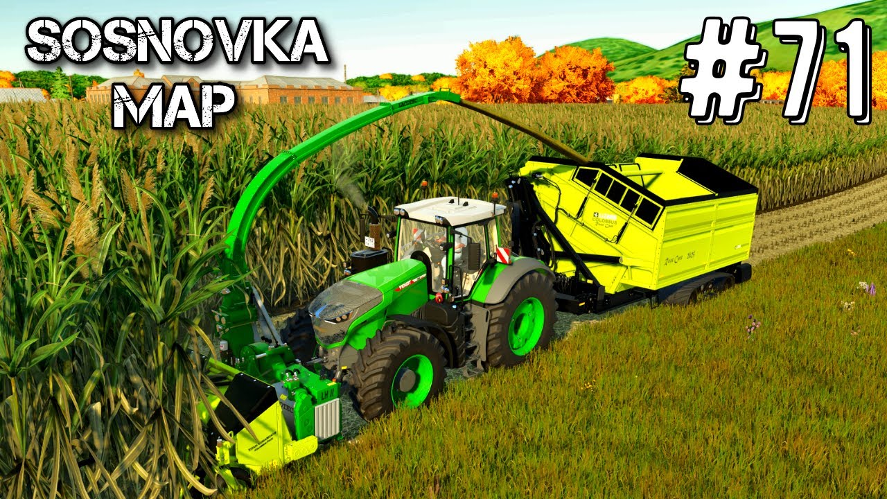 Farming Simulator 25 Карта Сосновка Таймлапс Эпизод #71 Мегаферма fs25 геймплей