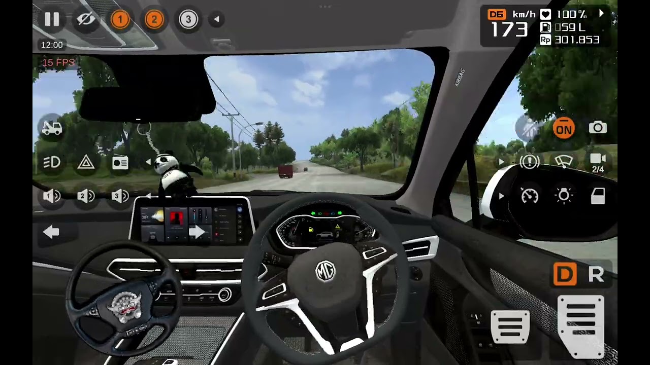 Bussid longest mountain road 😲 so much curvy points |only skillful driver driving in this road 