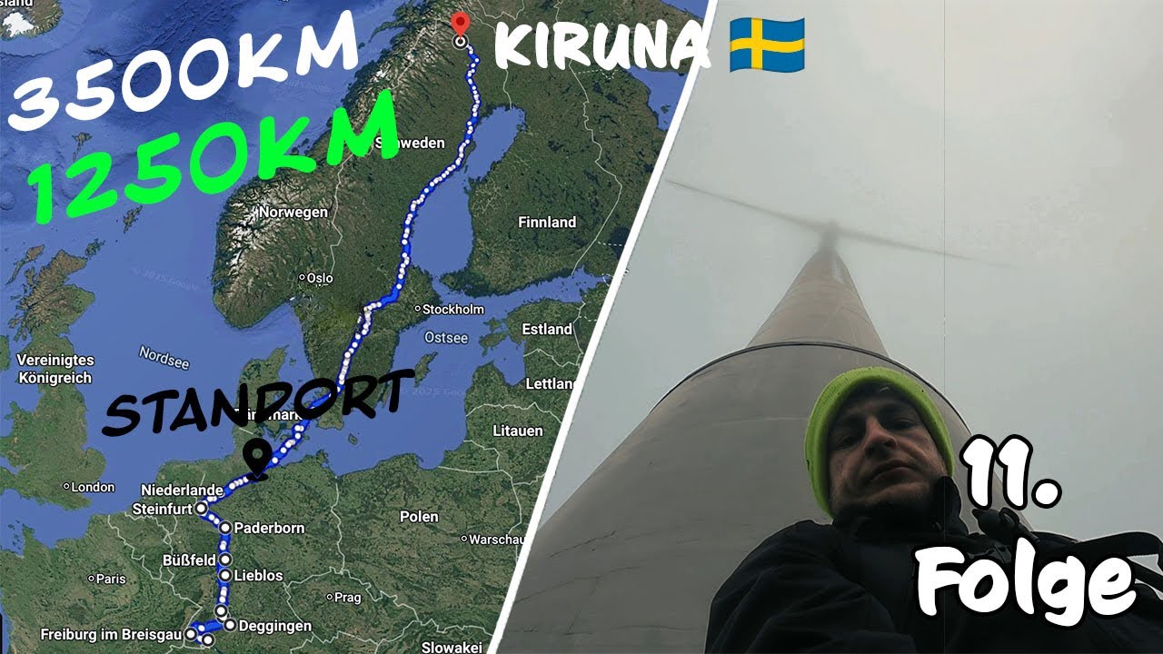 3500KM mit dem Fahrrad nach Kiruna 🇸🇪 | WayAround Europe Bike Tour Folge 11